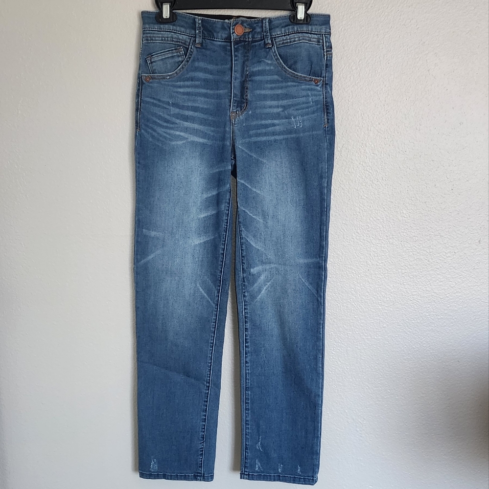 WIT & WISDOM Straight Leg Ankle Denim Jeggings/ Size 4